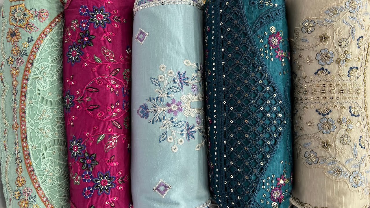 Luxury Lawn Embroidered | Chikankari | with Embroidered Chiffon Dupatta | New Arrivals | Eid26