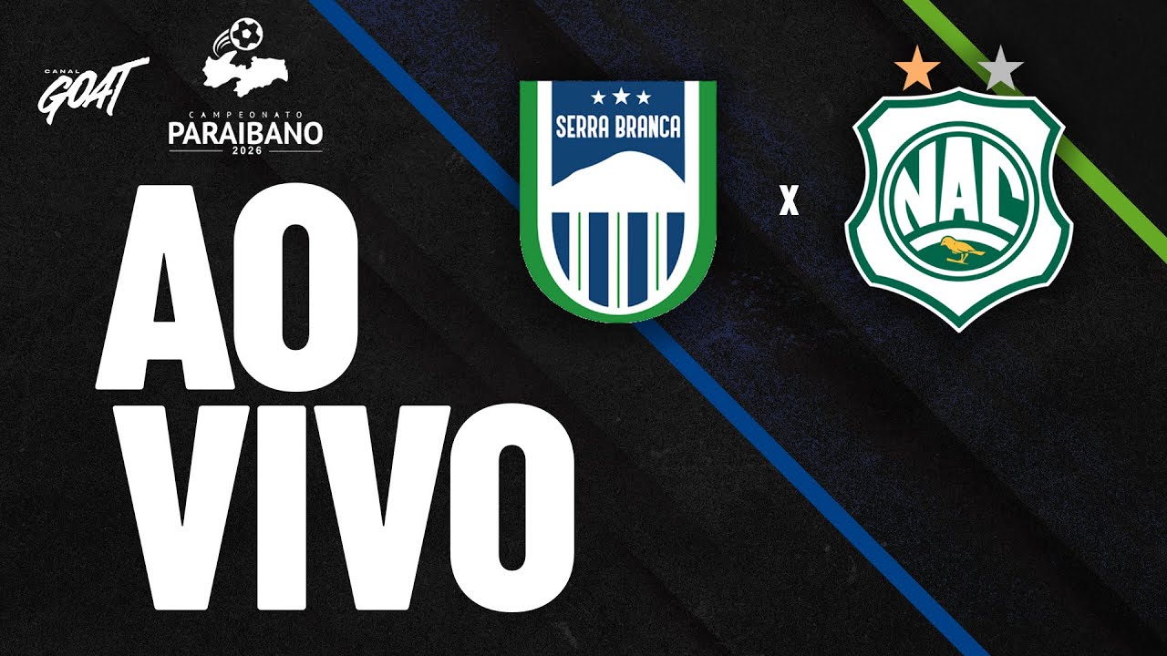 SERRA BRANCA X NACIONAL DE PATOS | CAMPEONATO PARAIBANO | AO VIVO E COM IMAGENS