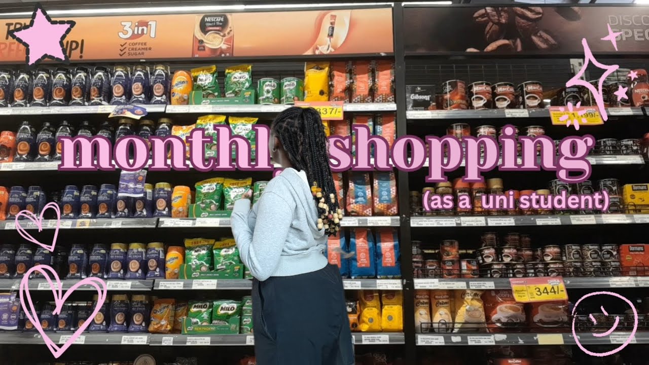 Living alone diaries🎀 :My monthly shopping
