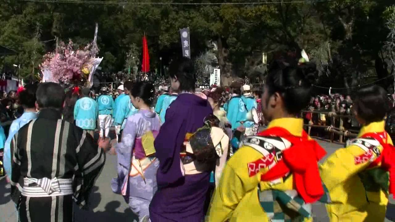 鹿児島神宮初午祭①、一番馬（加治木町木田）