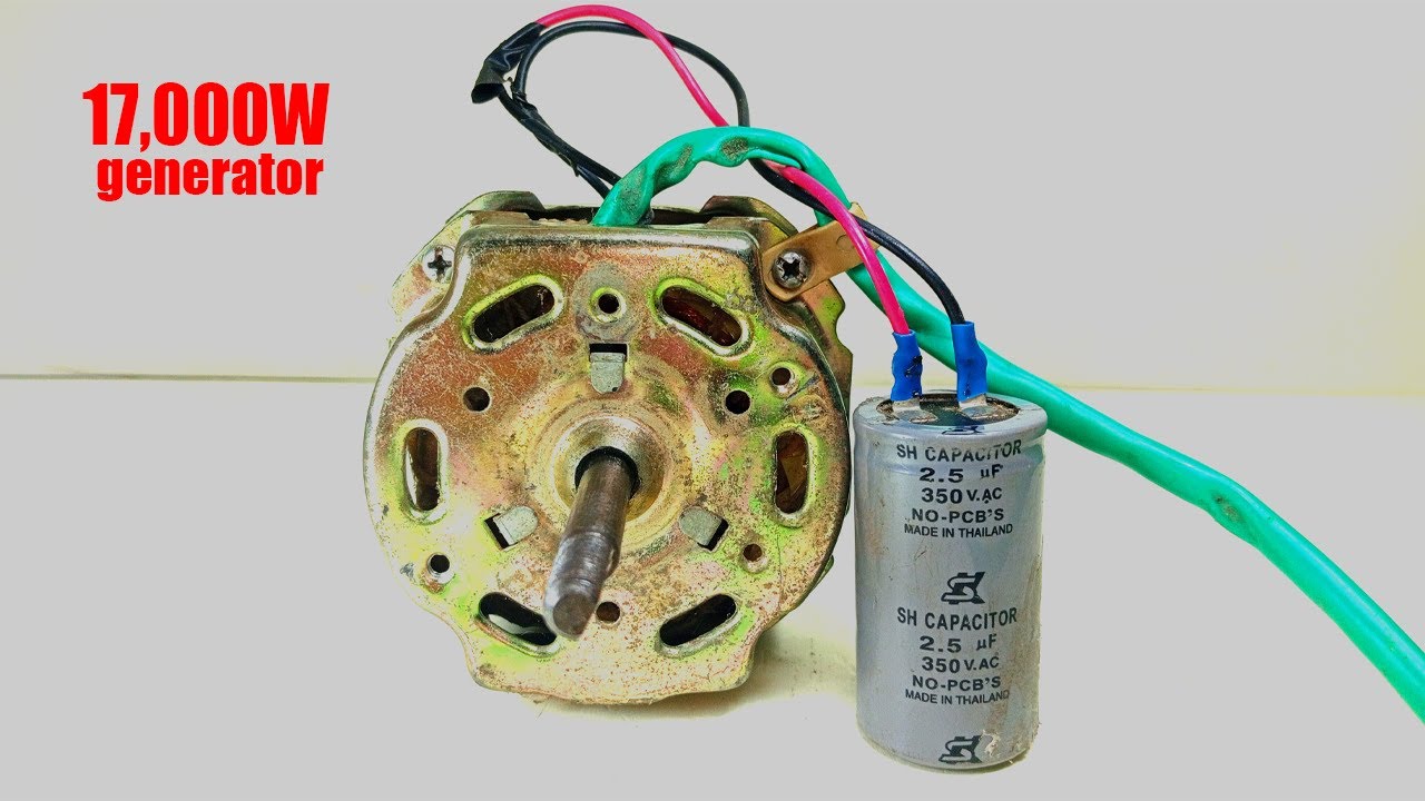 250v powerful electricity generator capacitor transformer magnetic electricity making