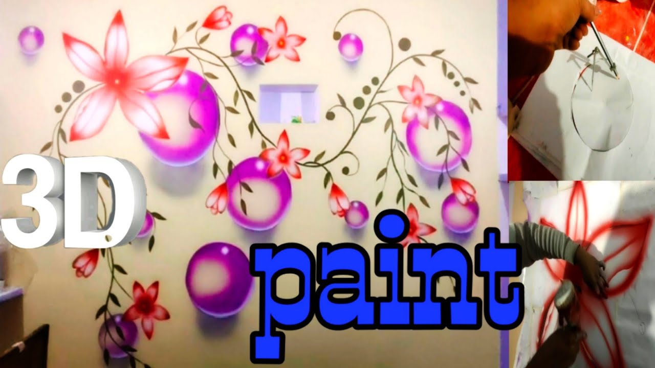3D wall paint amazing Nazim Rajput
