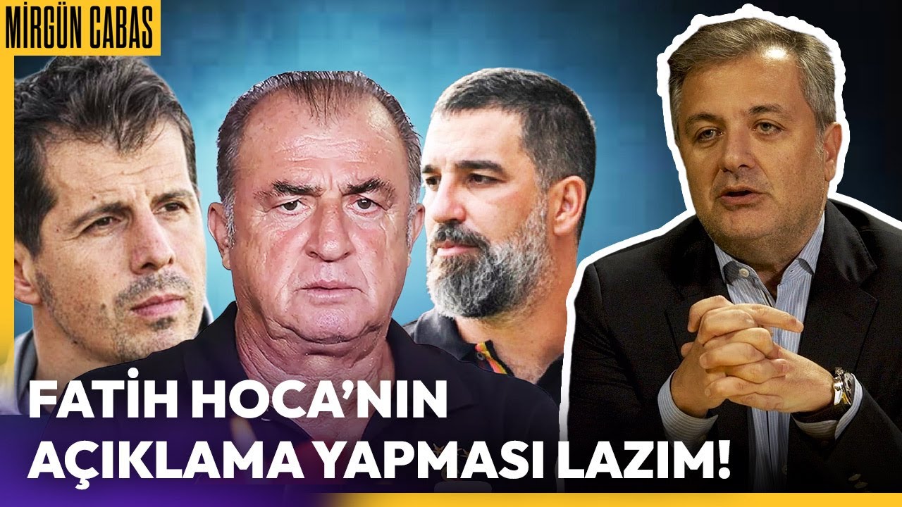 Fatih Terim, Arda, Emre ve Fon Olayı... | @Mirgun-Cabas
