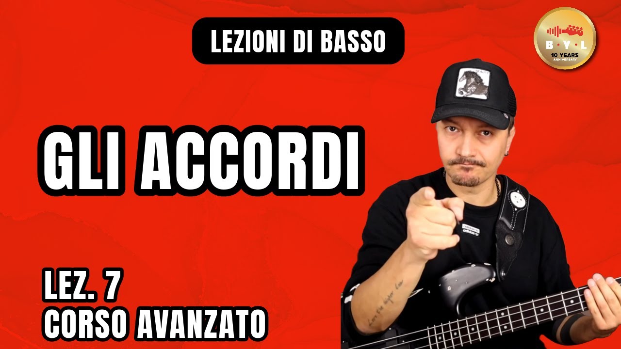 Lezioni di Basso #7 Corso Avanzato - Suonare gli accordi