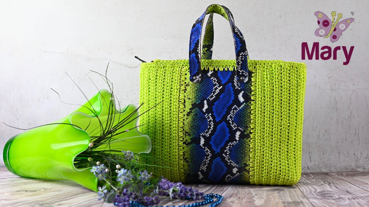 Borsa Pitone all'uncinetto | Bag Crochet
