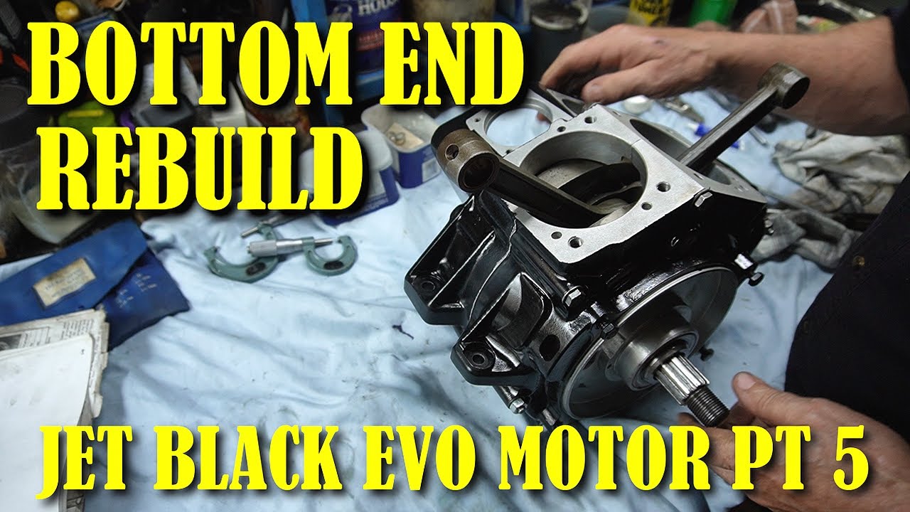 EVO ENGINE REBUILD PT 5, PUTTING THE BOTTOM END TOGETHER
