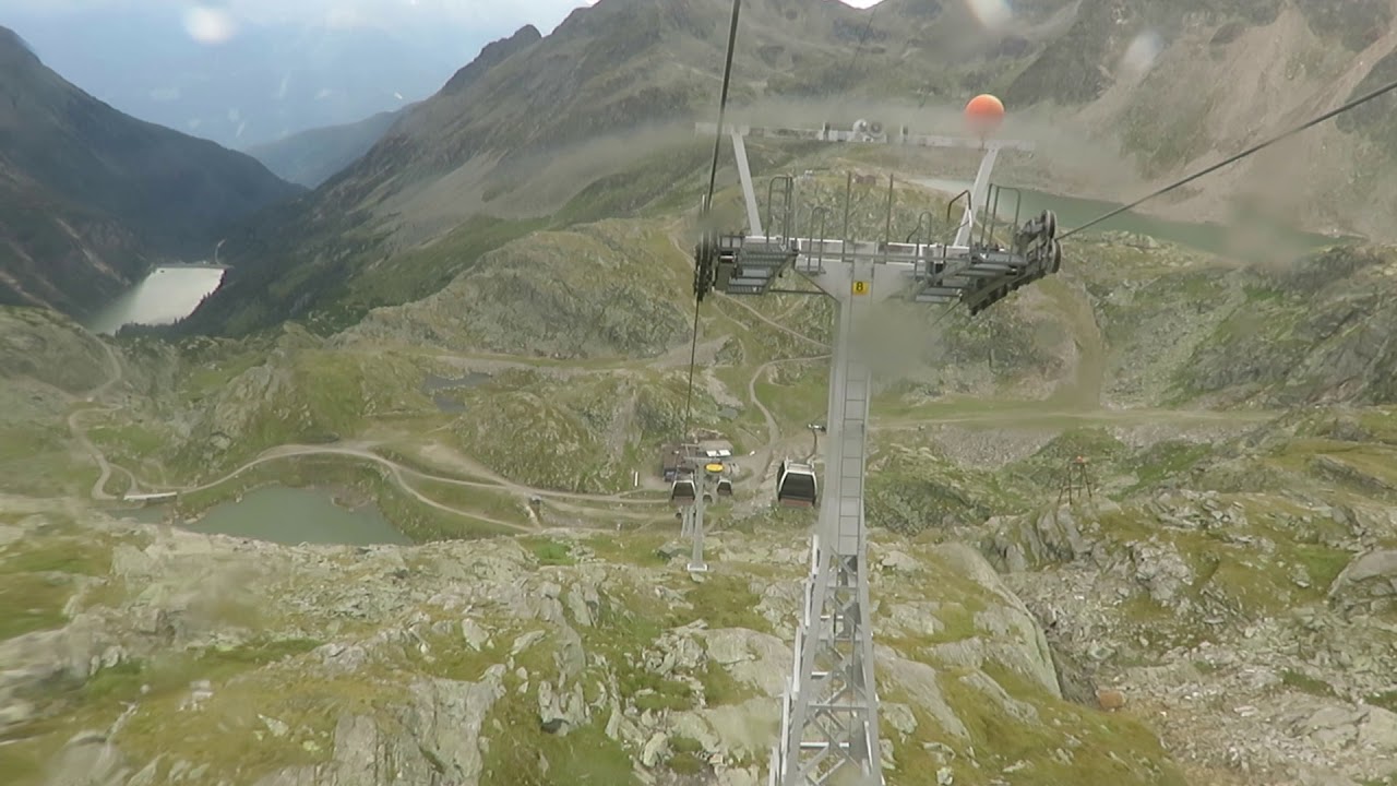 Mölltaler Gletscher 6-MGD Gondelbahn Eissee