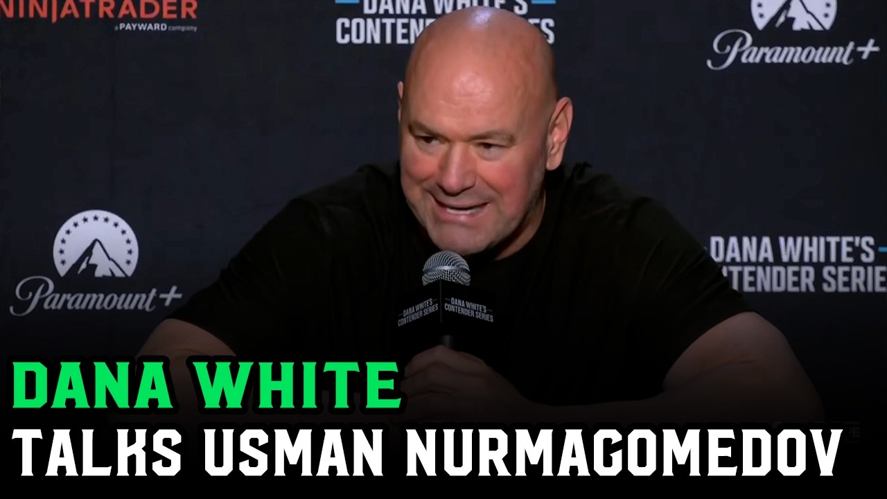 Dana White on Usman Nurmagomedov: &lsquo;He definitely did cross the line&rsquo;