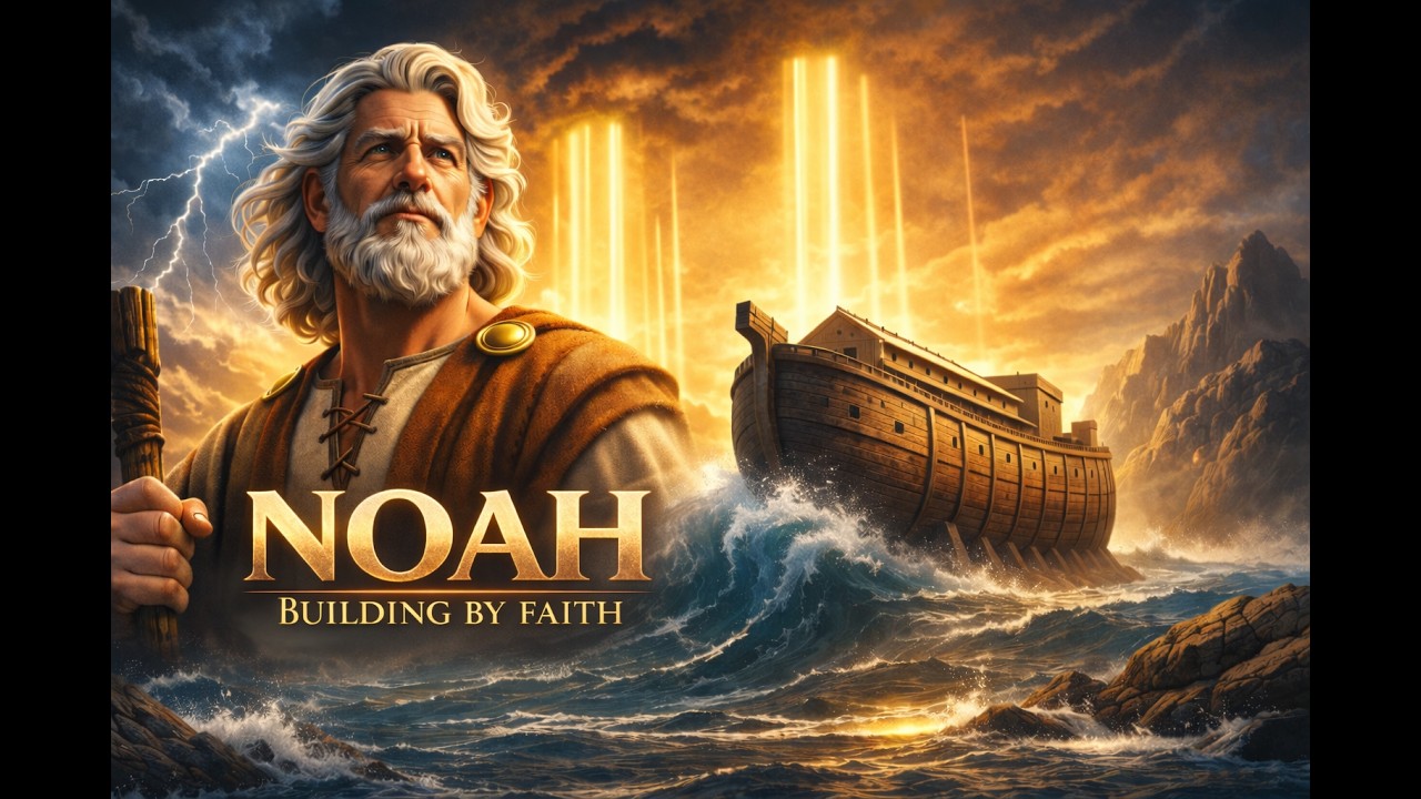 Noah Building by Faith | HE BUILT WITHOUT SEEING THE RAIN 🌧️😱 | Epic Christian Animation