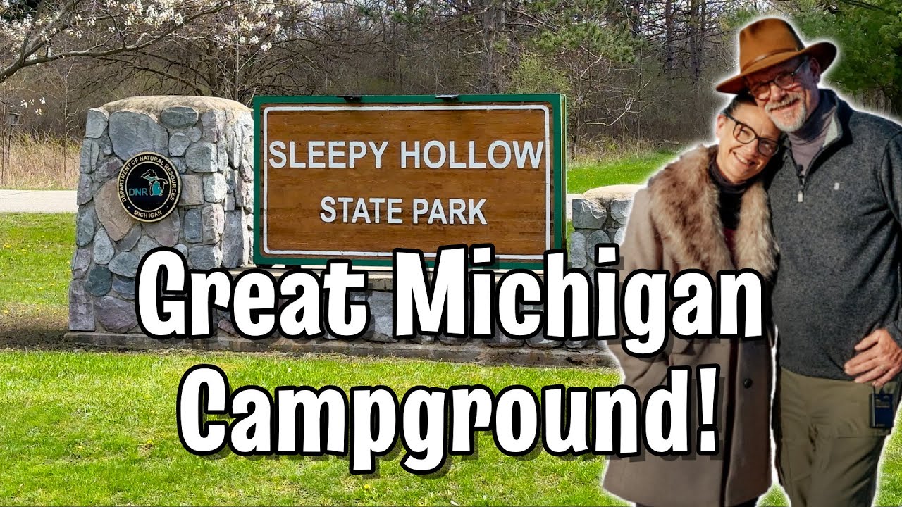 Sleepy Hollow Michigan State Park - Campground tour and review