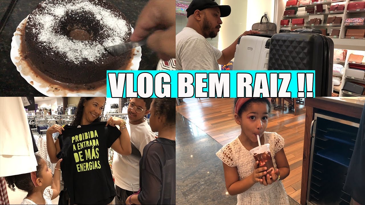 FOMOS NO SHOPPING | FIZ BOLO DE CHOCOLATE GELADO | VLOG DA FAMÍLIA ALMEIDA
