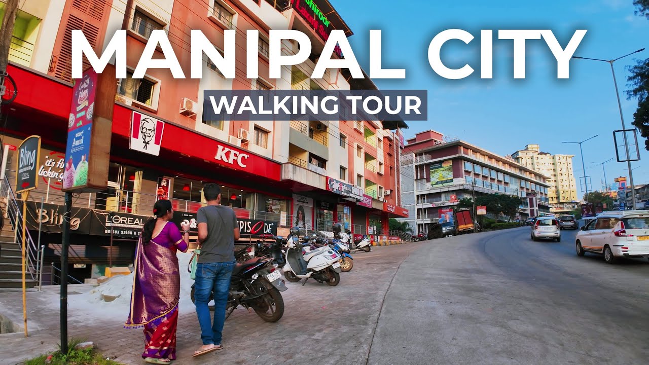 Manipal City Walking Tour #manipalcity #udupi #walkingtour #manipal