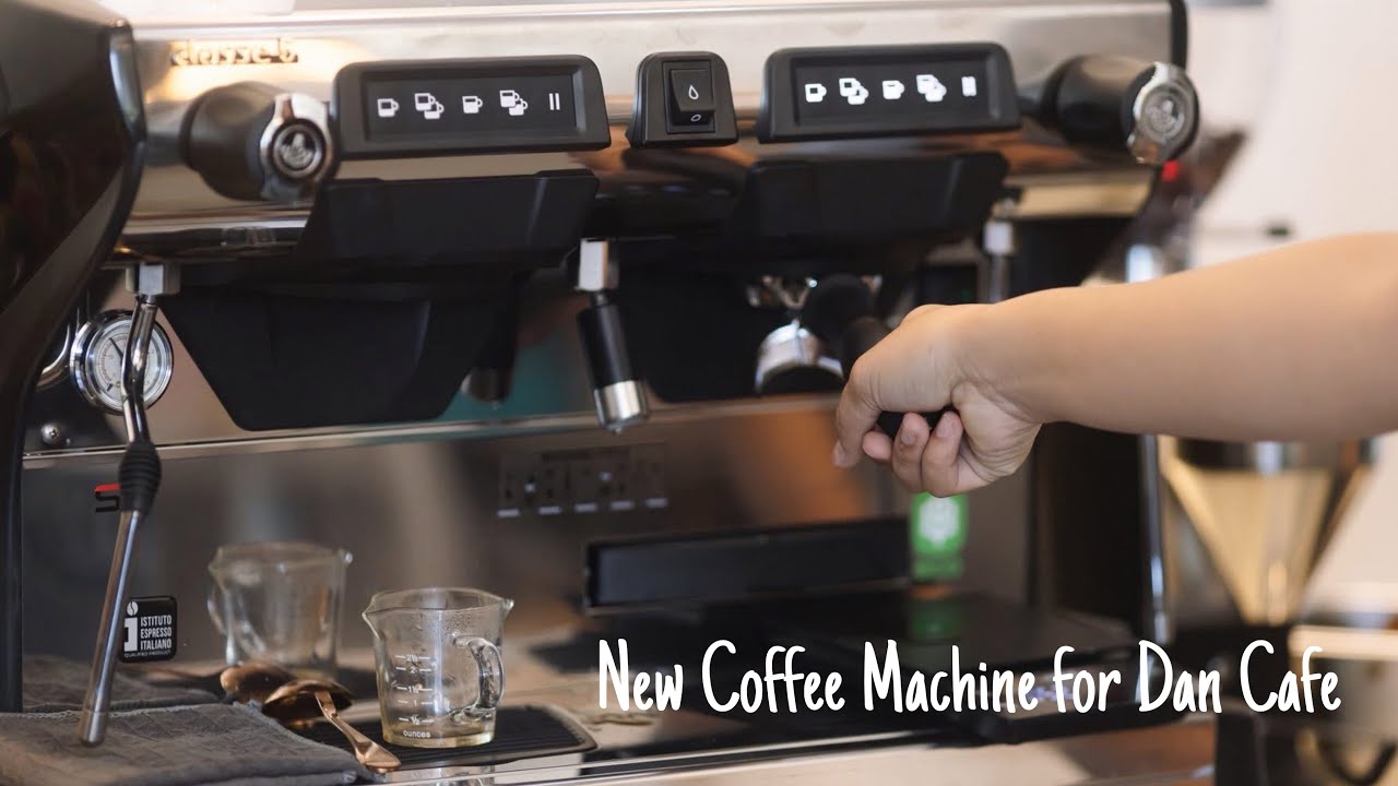 DAN CAFE EVENT: new coffee machine