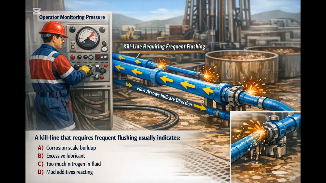 Kill-Line Flushing in Drilling OperationsQ49#DrillingOperations #WellControl #KillLine #OilAndGas 