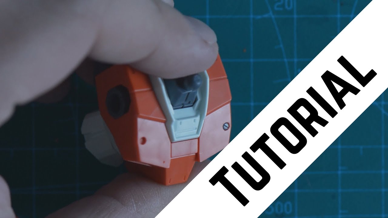 Gundam Tutorial: GodHand Spin Blade easy Detail Up