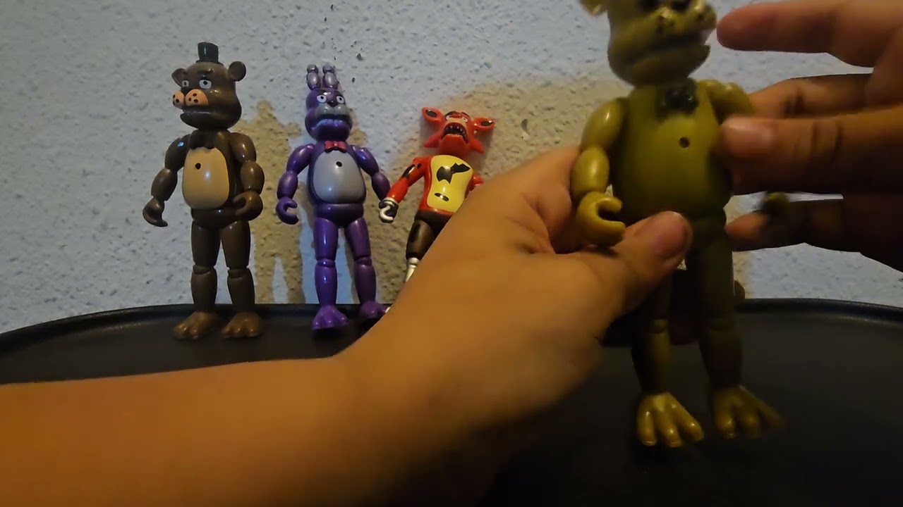 FNAF unboxing figurines Five Nights at Freddy's 
