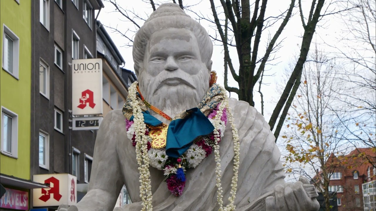 thiruvalluvar statue inauguration  dortmund germany 07.12.2024