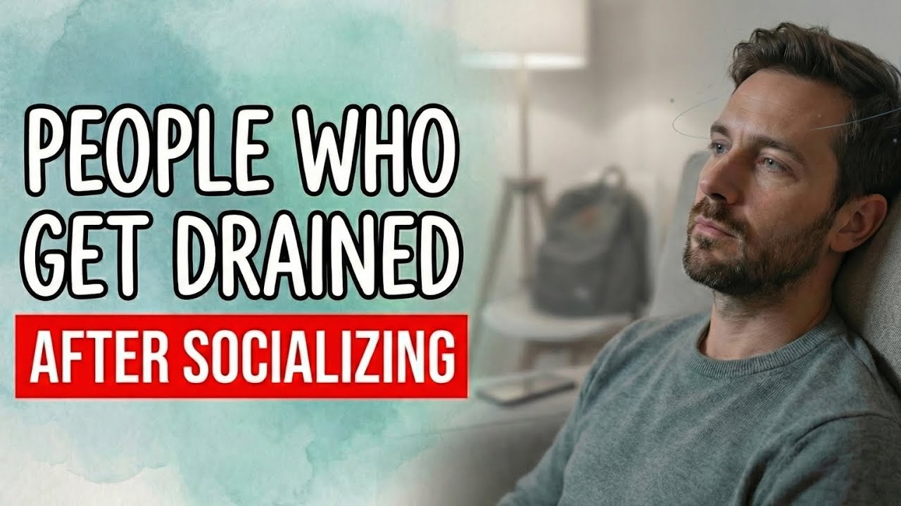 If You Feel Drained After Socializing, You Have These 7 Patterns | Psychology Explained