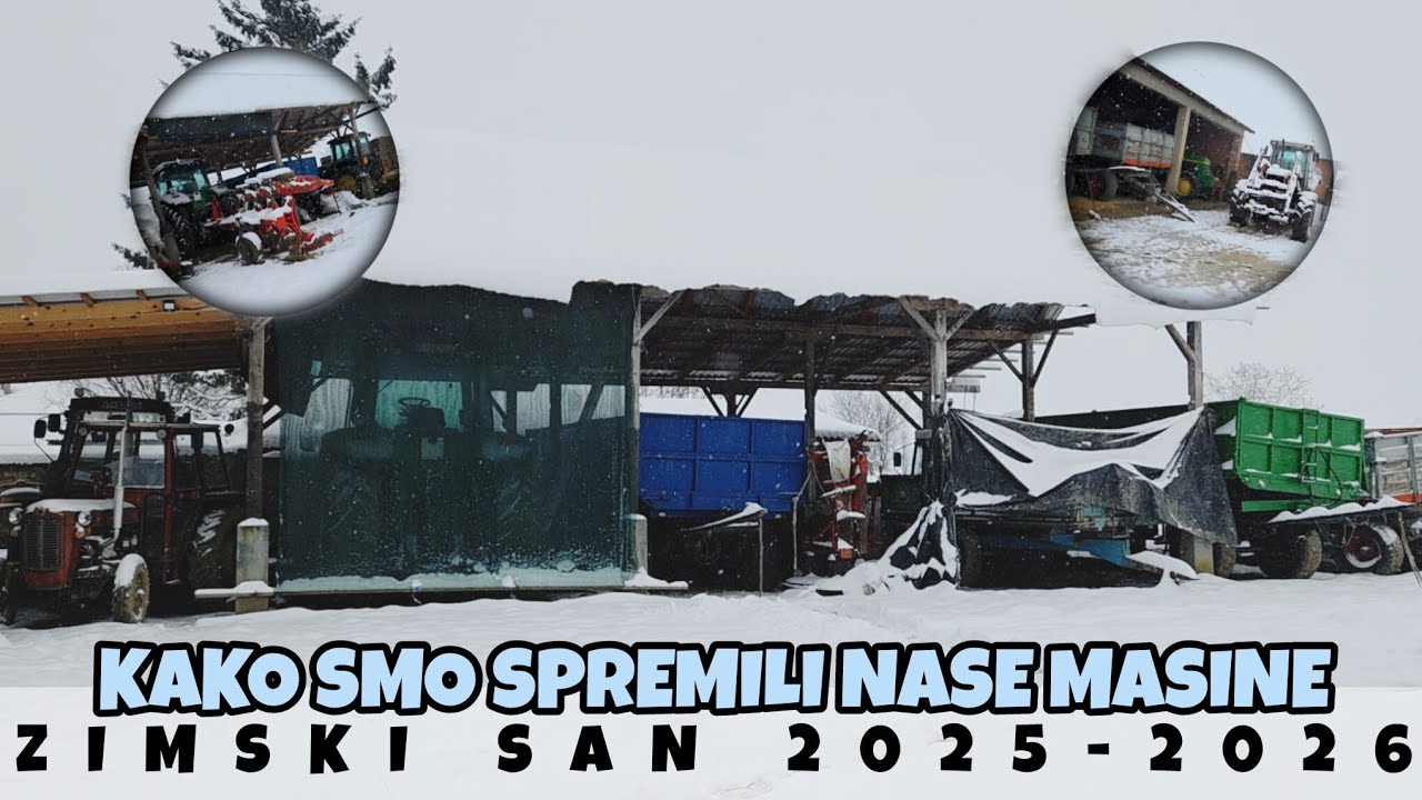 STROJEVI U ZIMSKOM SNU, KAKO SMO (NE)SPREMILI NASE STROJEVE /AGROVLOG /#147 