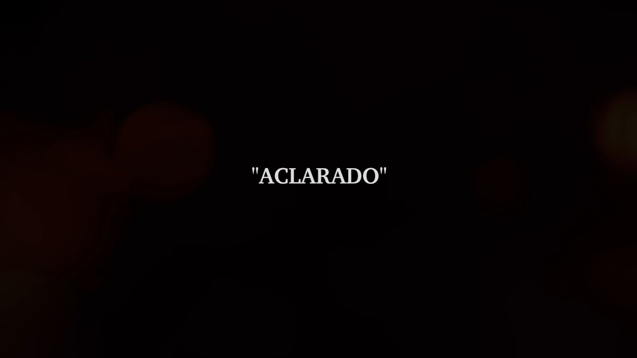 ACLARADO (feat, CH) - Oyono, The Savage