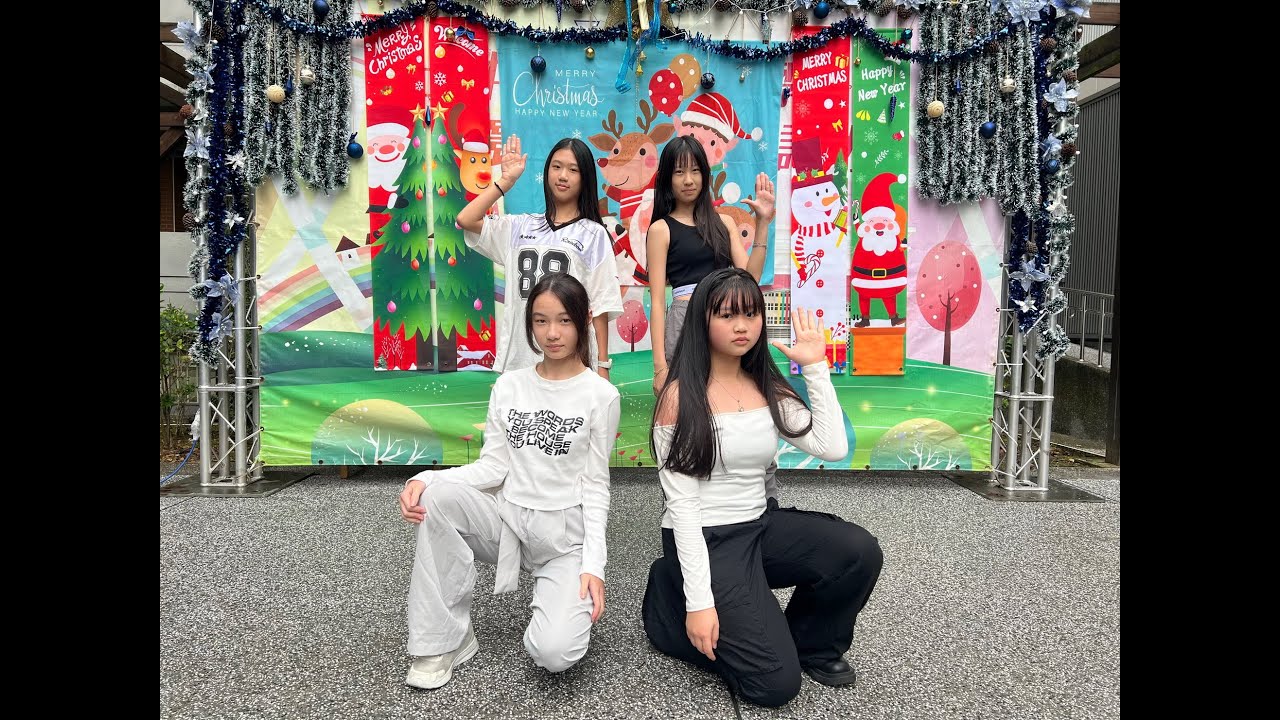 2025_士林國中聖誕快閃音樂會(張O羽、林O褕、張O婕、戴O安-舞蹈)