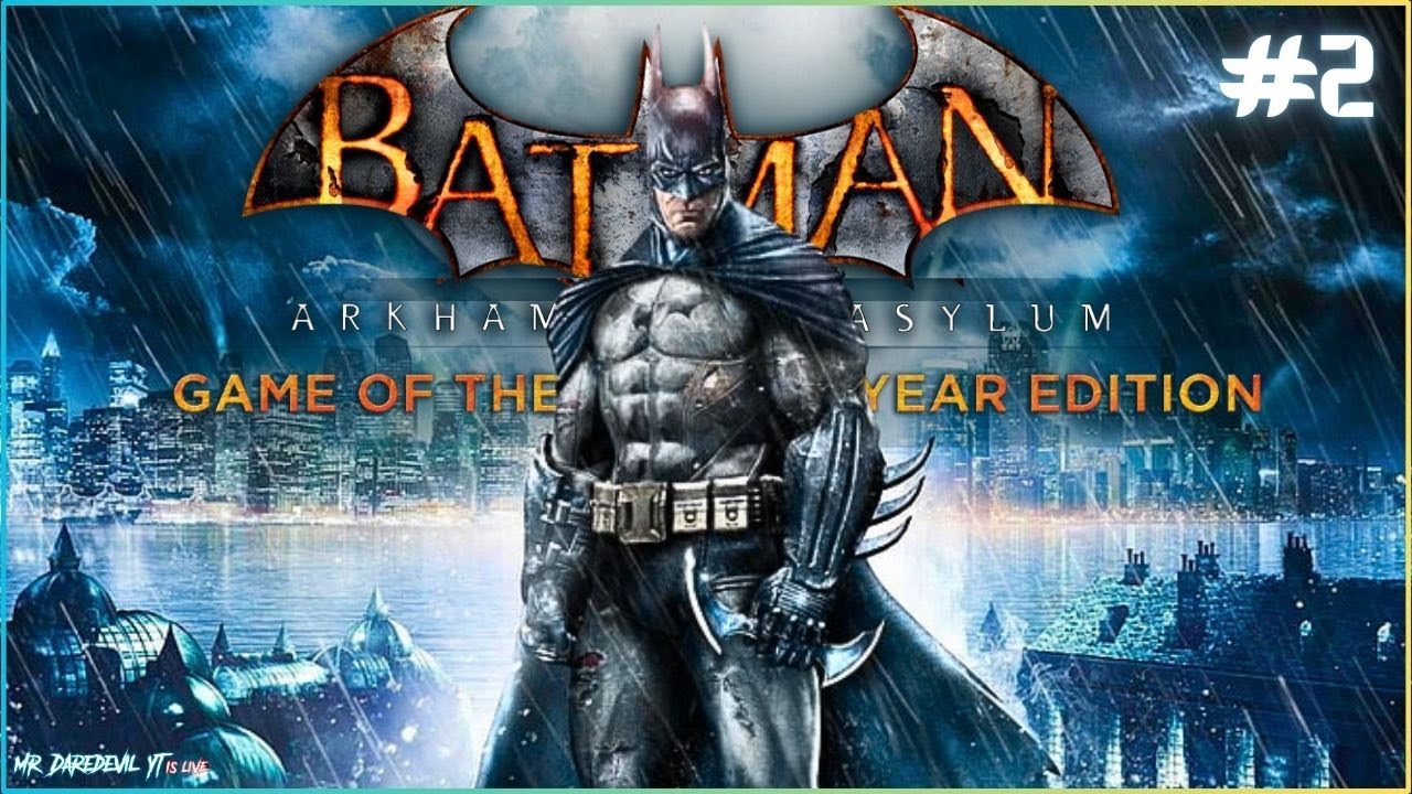 🔴Batman: Arkham Asylum Live தமிழ் #2 || Stealth, Combat & Story 🦇 #BatmanArkhamAsylum #MrDaredevilYT