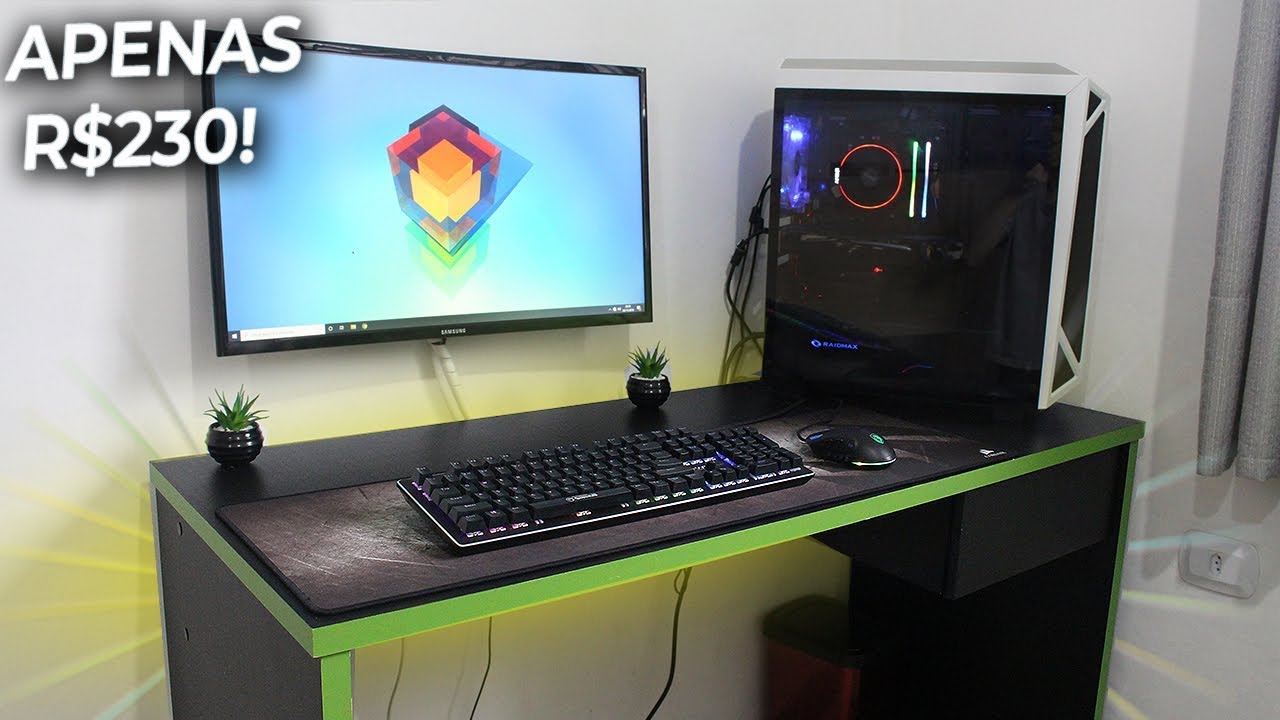 MESA GAMER BARATA POR R$230? EXISTE SIM! MAS VALE A PENA!?
