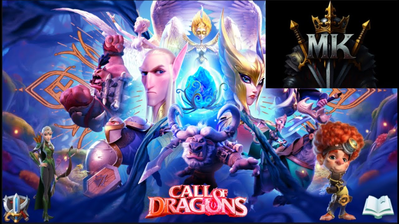 Call of dragons,  Server 849 ; Mythic Knight, season 2 journey ep 2: Roots of war