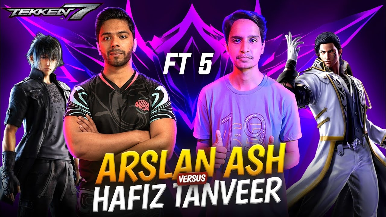Arslan Ash (Noctis) VS Hafiz Tanveer (Claudio) | FT-5 | #tekken #tekken7 #tekken8