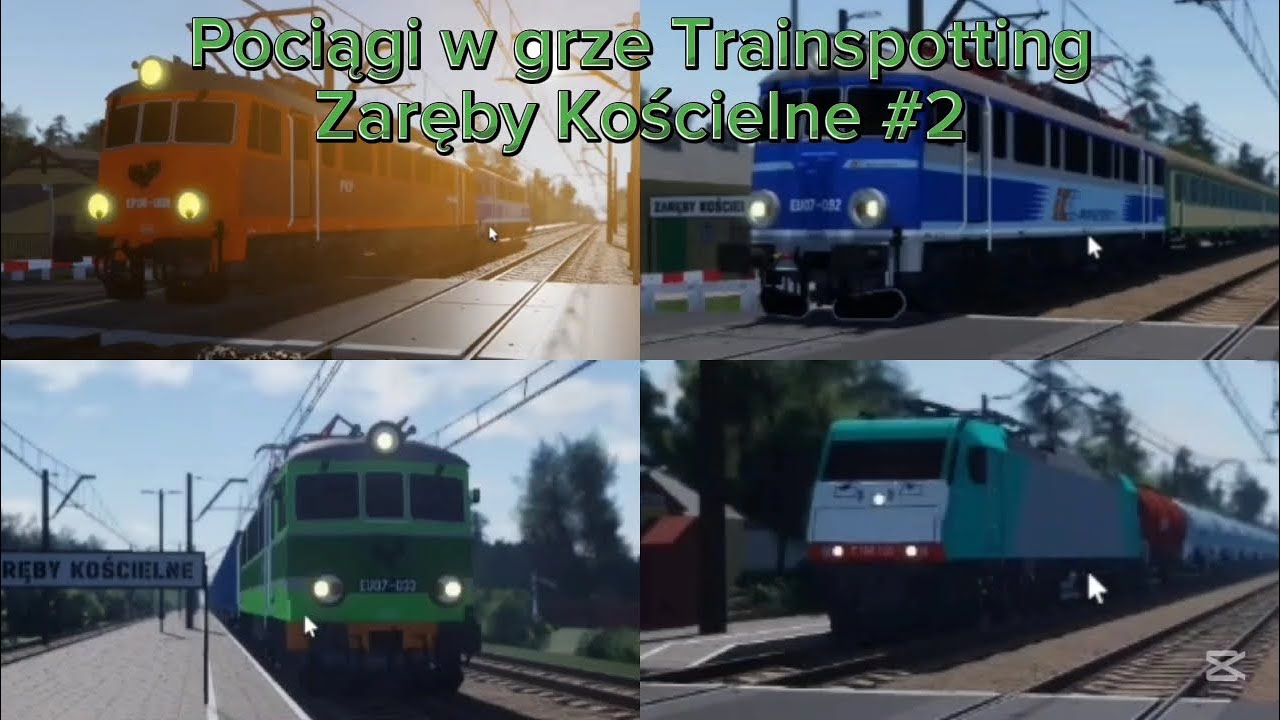 Pociągi w grze Trainspotting Zaręby Kościelne #2