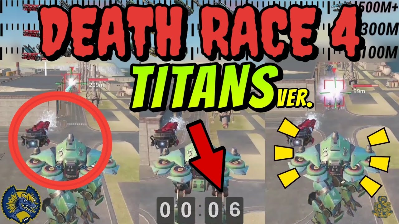🔥War Robots | Kill Race 4 championship | best titan weapons and abilities.