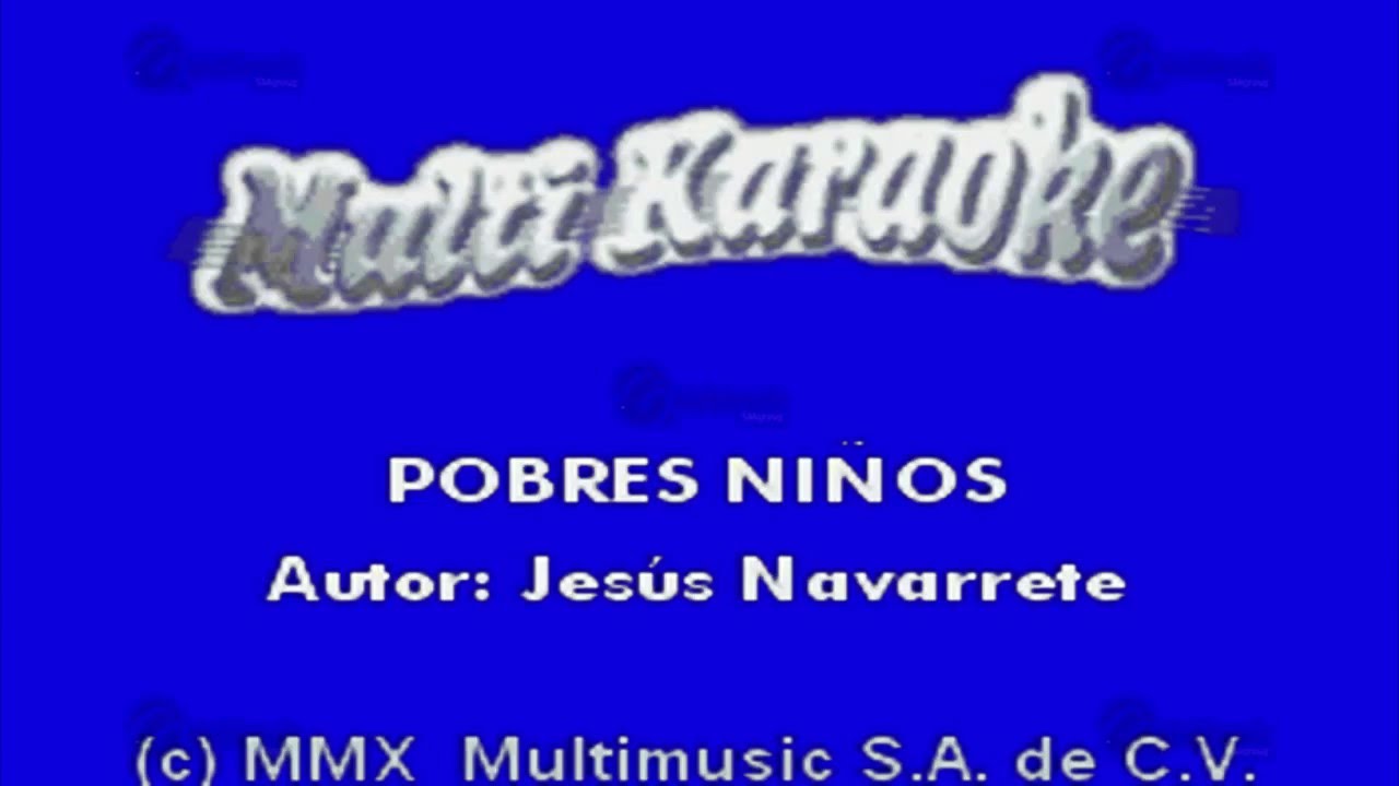 Pobres Niños