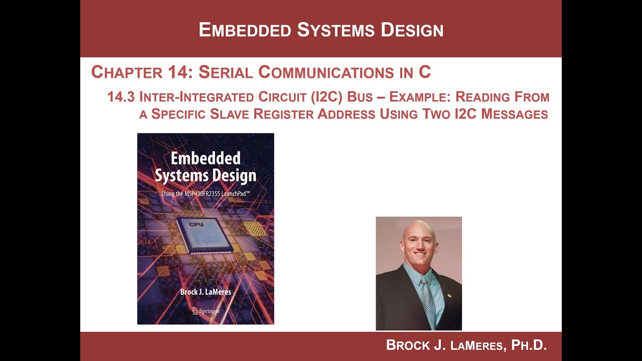14.3(j) - Serial Communication on the MSP430: I2C - Reading From a Specific Register Address