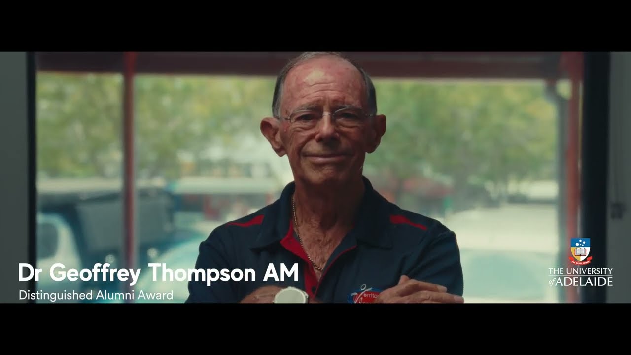 2025 Distinguished Alumni Award - Dr Geoffrey Thompson AM