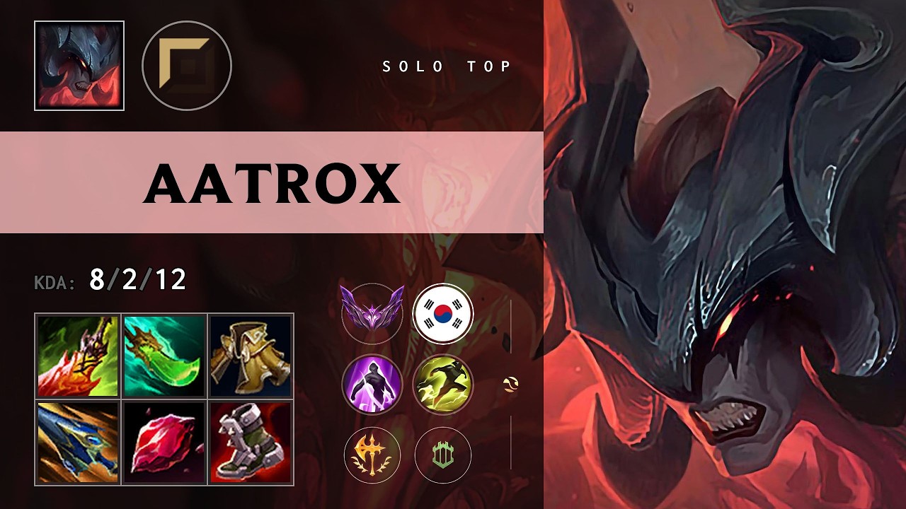 Aatrox Top vs Lee Sin - KR Master Patch 26.16