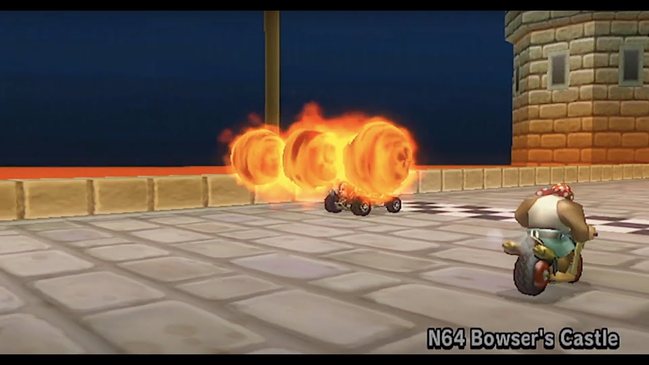 [MKWii] N64 Bowser's Castle VS Dry Bowser Tournament - 2 '40 