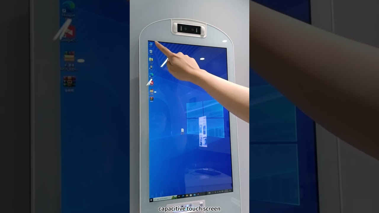 Wall-Mounted Self-Service Ordering POS Monitor | Fast & Smart Touchscreen for Restaurants & Retail