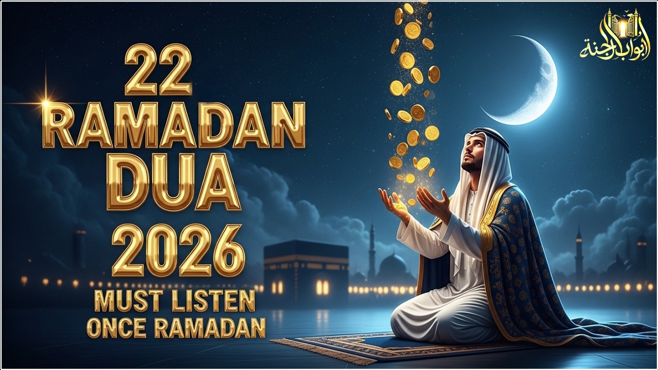 Special Dua for the 22th Ramadan 2026 | (LISTEN NOW) | Sheikh Alaa Aqel