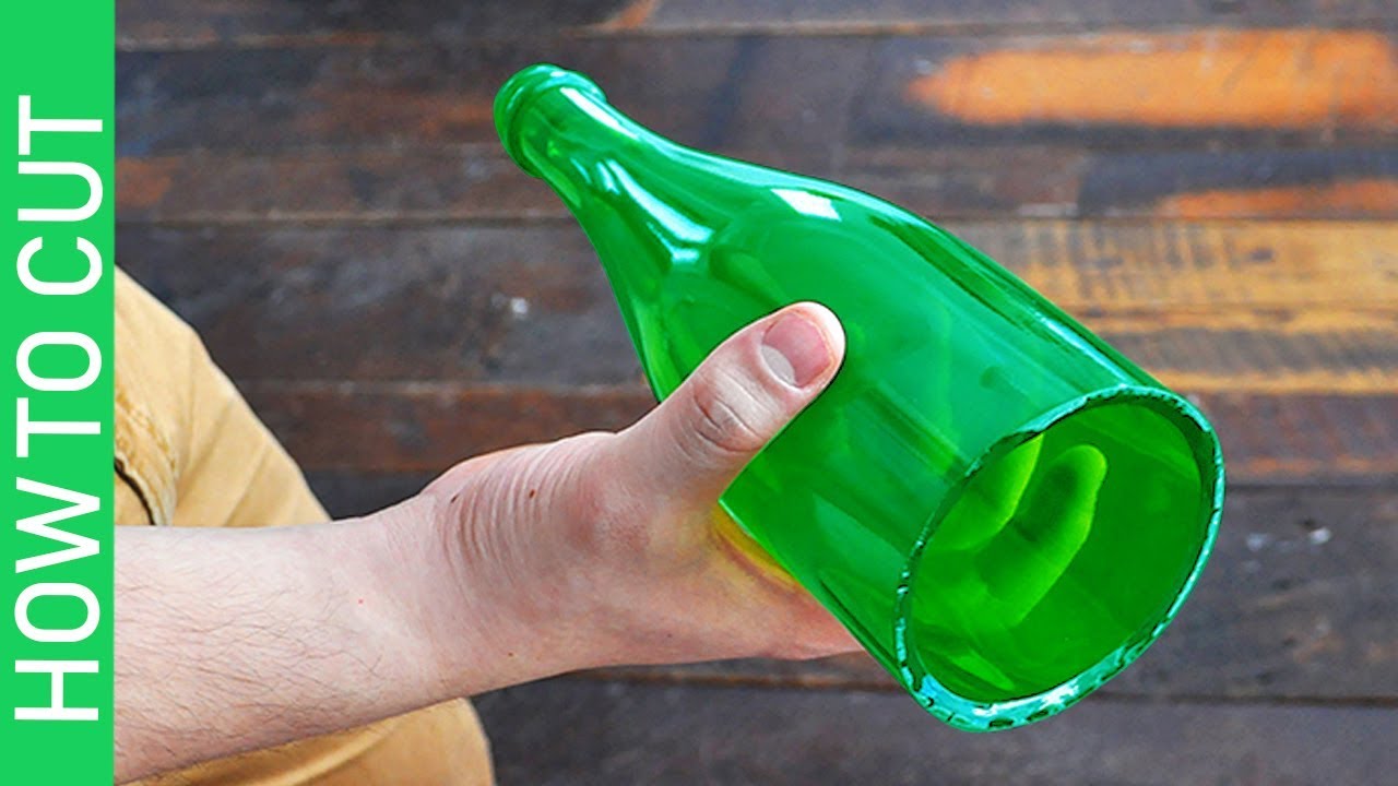 HOW TO CUT GLASS BOTTLE FOR BETTA FISH