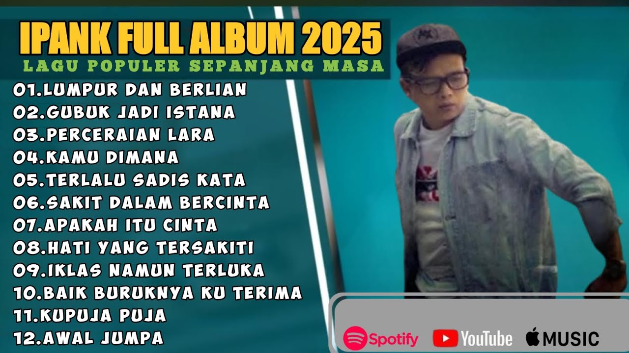 LUMPUR DAN BERLIAN - IPANK FULL ALBUM TERBAIK (LIRIK) PERCERAIAN LARA - LAGU POP MELAYU TERBARU 2025