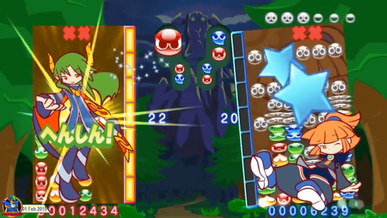 Puyo Puyo 7 (2009, PSP) - Story: 7 of 7 (Act 4, 5; Alt. Character)[720p60]