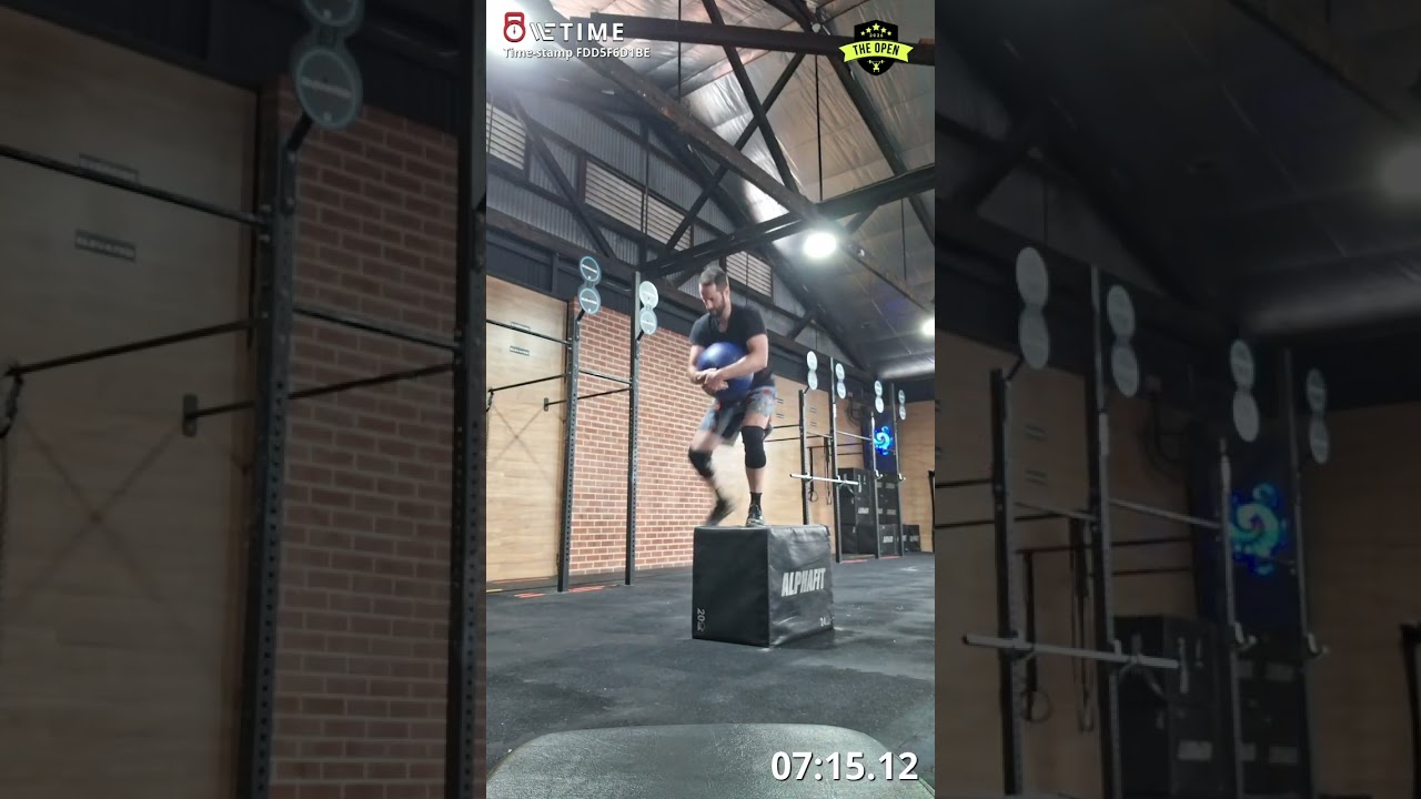 26.1 (2nd Attempt) - 2026 CrossFit Open - Nic Betts (Oceania Region - 35 - 39)