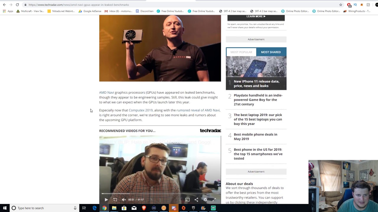 AMD Navi GPUs appear in leaked benchmarks