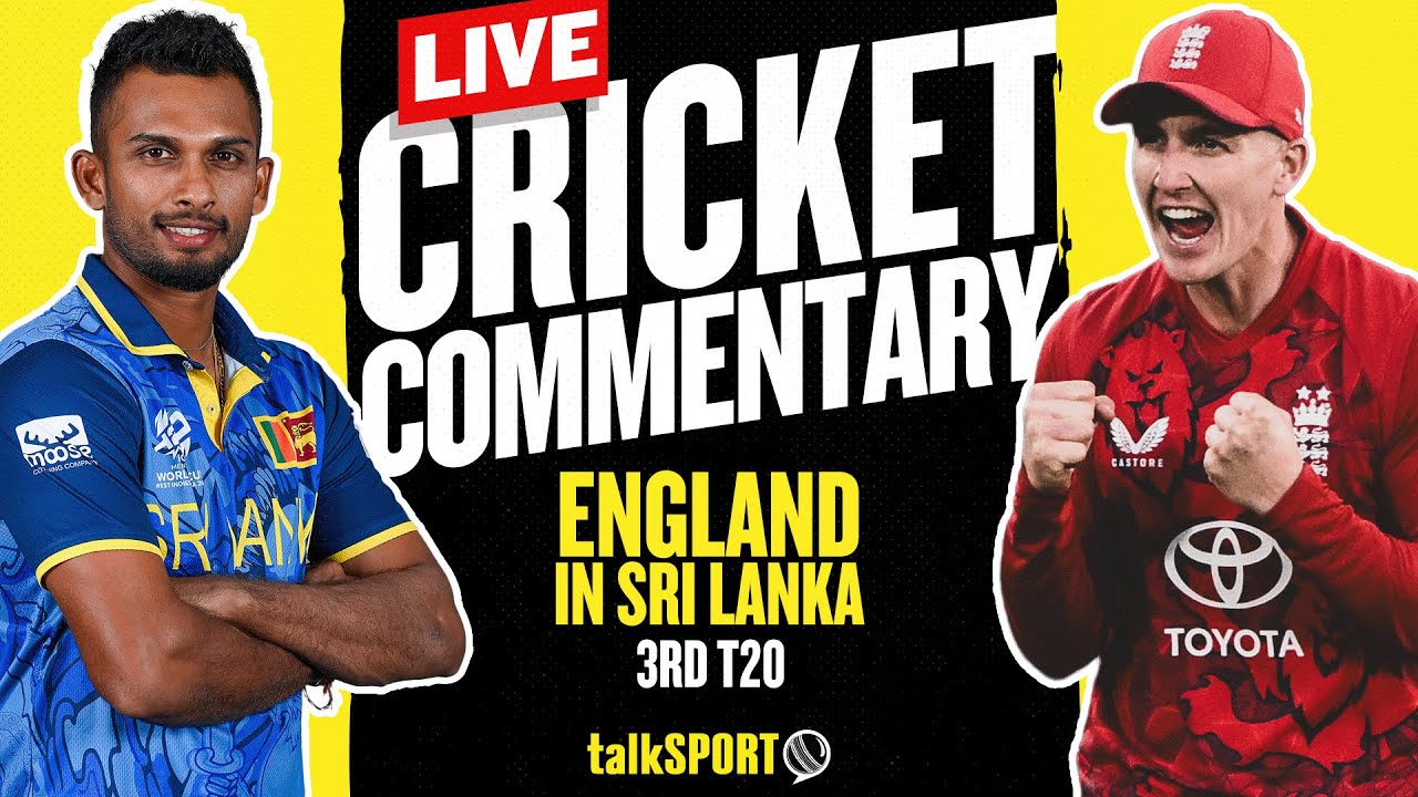 LIVE from Pallekele International Cricket Stadium | Sri Lanka v England | Third T20 International