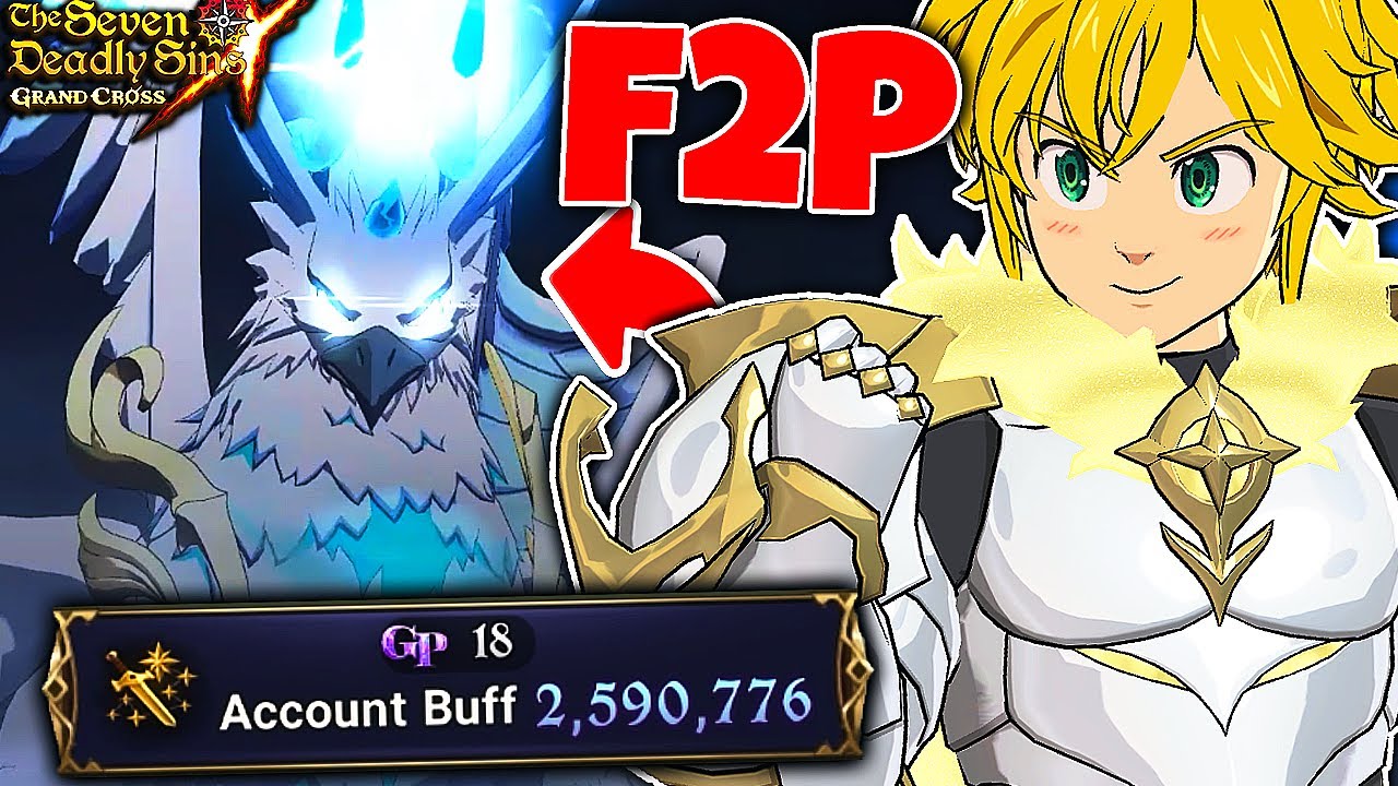 Я бросил вызов Птичьему Боссу с новым бесплатным аккаунтом! | Seven Deadly Sins: Grand Cross