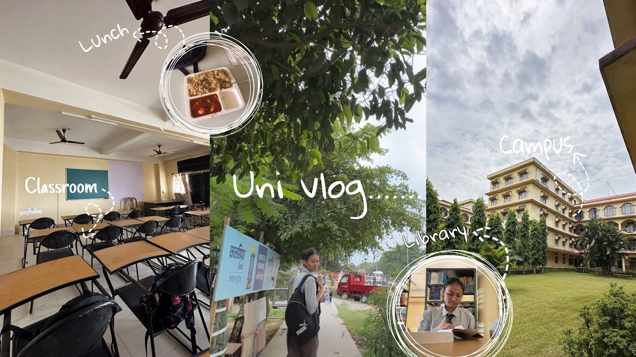 First day of university in Assam Don Bosco university (ADBU, Azara)📝| uni vlog|
