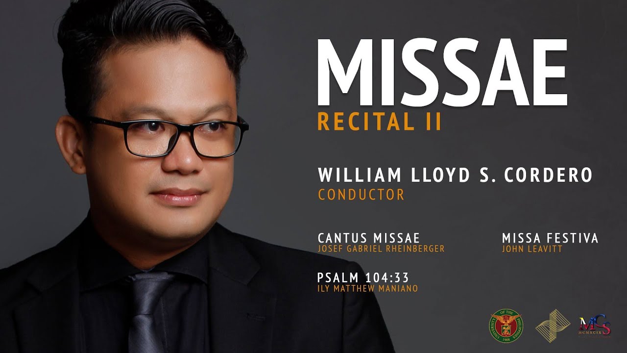 MISSAE Recital II: William Lloyd Cordero