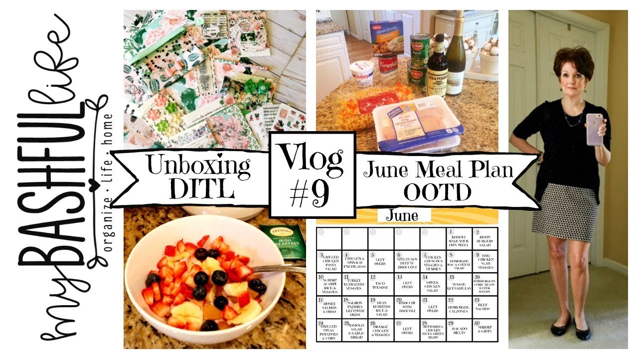 Vlog DITL / Meal Plan / Unboxing / OOTD / Dinner