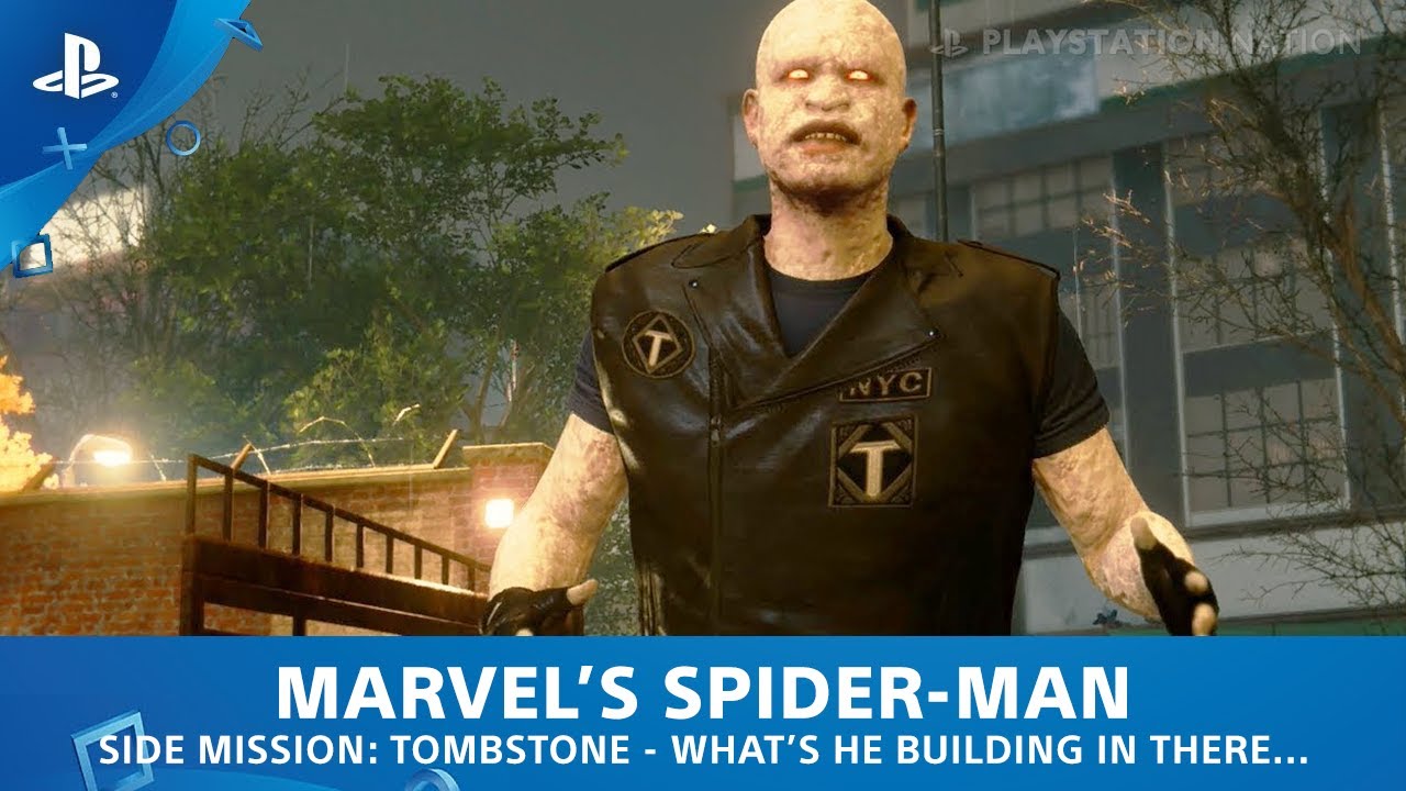 Marvel's Spider-Man (PS4) - Side Mission - Tombstone: What's He Planning in There...