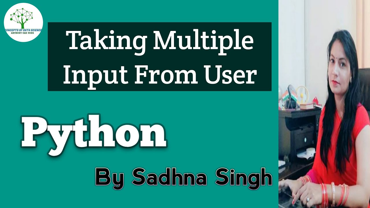 Class 17- How To Take Multiple Input In One Line | Python | Use Of Split Function | Use Of Format